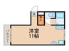 ファブ・フラット 1Rの間取り