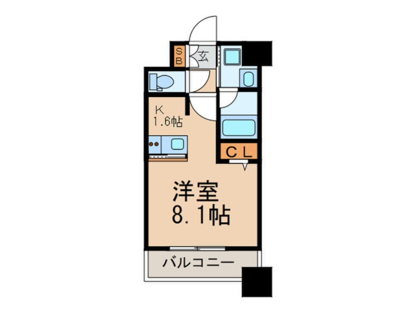 間取図 エンクレスト博多STYLE（212）