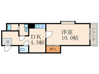 間取図 ルミエ－ルＫＹ　２