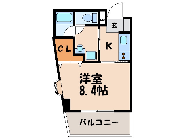 間取り図 アミティエ美野島