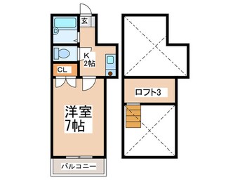 間取図 モーリックス太宰府