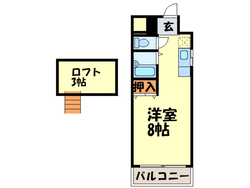 間取図 グルニエＳ・Ｔ