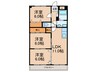 センチュリー中央 3LDKの間取り
