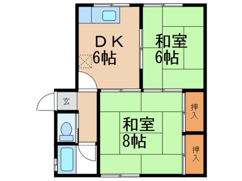 間取図 クローバーハウス