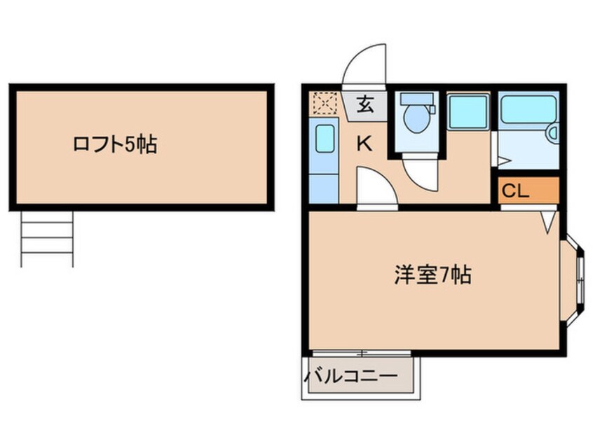 間取図 ポラリスひなぎく