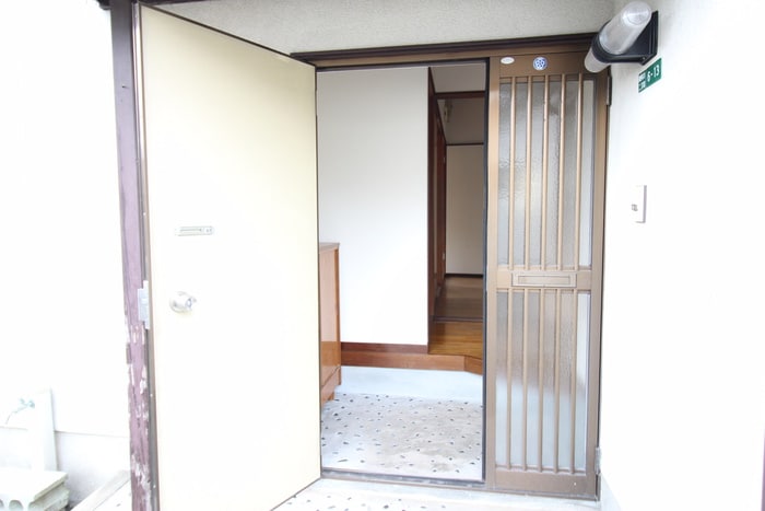 玄関 今福団地10号