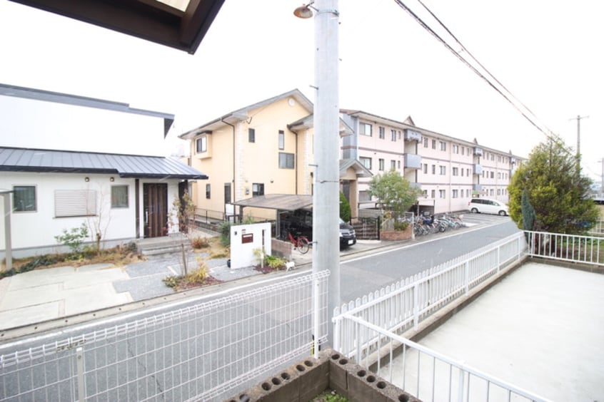 室内からの展望 今福団地10号