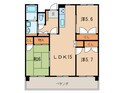 サルヴァトーレ東小倉(3LDK)の間取図