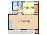 マイネツインマー 1LDKの間取り