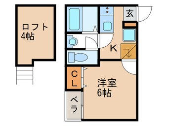 間取図 ｺﾝﾌｫｰﾄﾍﾞﾈﾌｨｽ井尻駅前Ⅰ