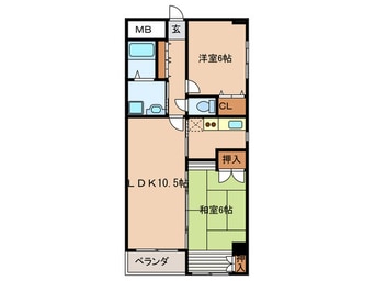 間取図 フォレステージュ天神