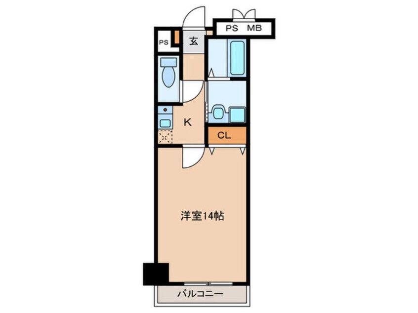 間取図 フォレステージュ天神