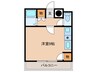 シティライフ新池 1Rの間取り