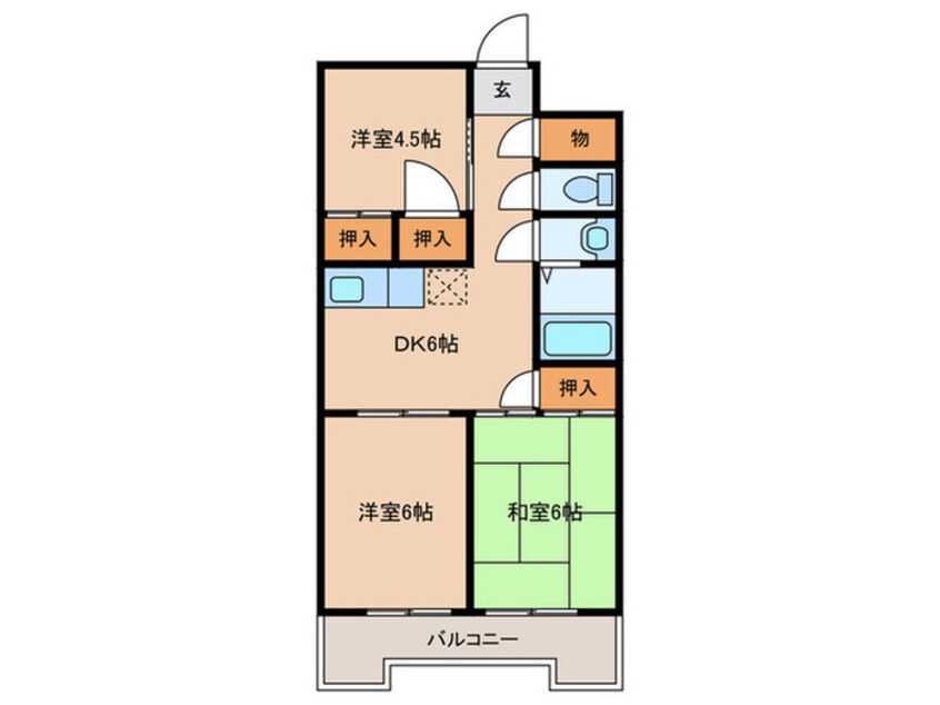 間取図 レイ前田