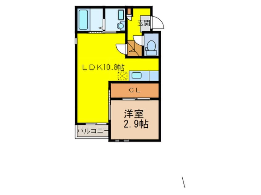 間取図 Grandtic At Ease大橋