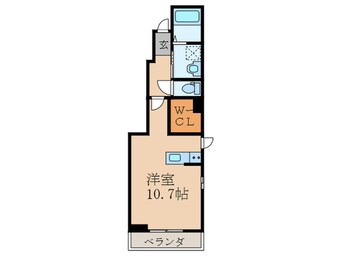 間取図 クロスハーバーⅠ