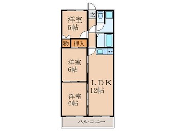 間取図 キャンファマンション1