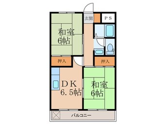 間取図 林ビルⅢ