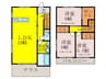 フォレスト春日 3LDKの間取り