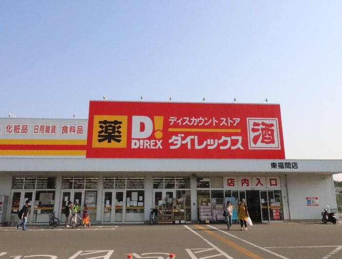 ダイレックス東福間店(ディスカウントショップ)まで500m 手光貸家