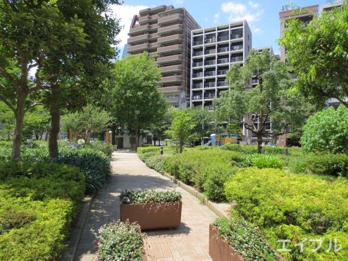 長浜公園(公園)まで210m エンクレスト天神ＭＥＲＳ(1106)