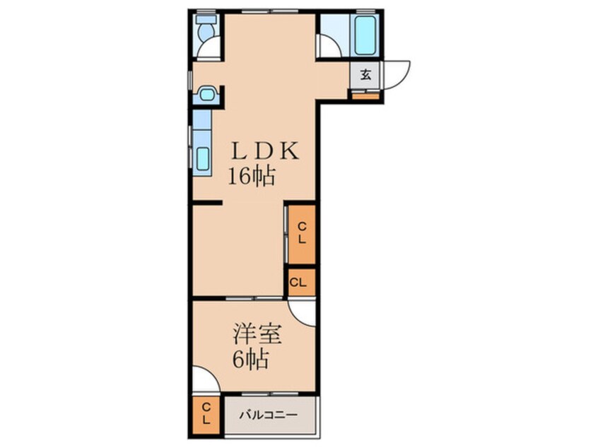 間取図 セサミロード