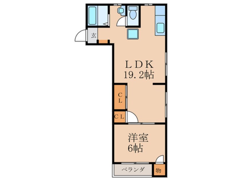 間取図 セサミロード