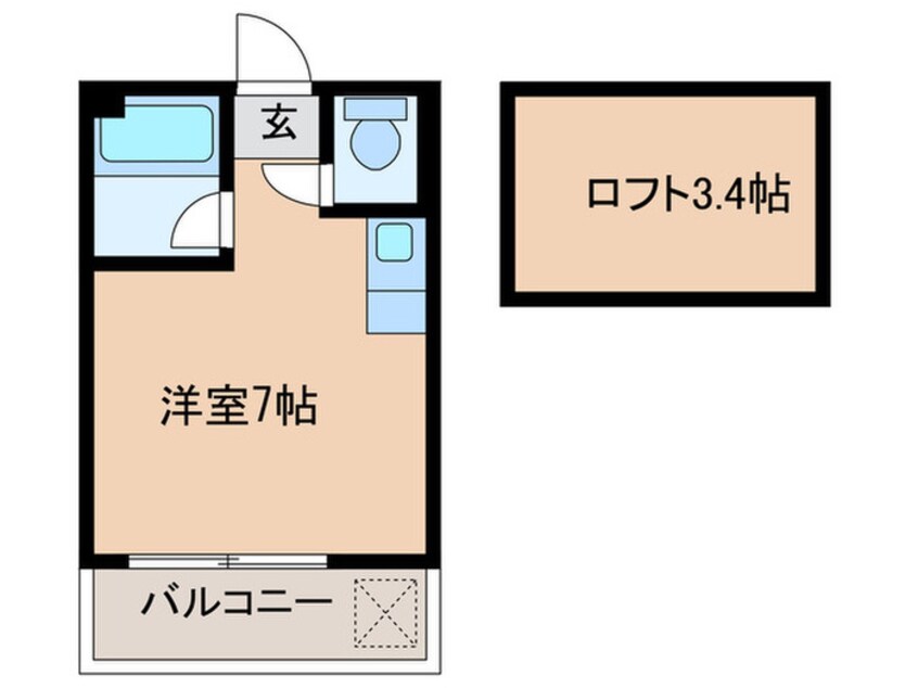 間取図 ツインリッチ和白東Ｂ