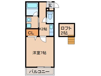 間取図 クレストール麗
