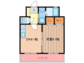 間取図 ゲレンデ天神