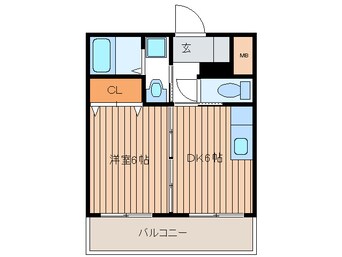 間取図 イーストヒルズ和白丘