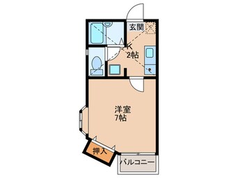 間取図 サンライズガーデン大橋南