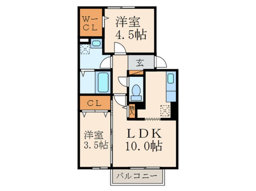 間取図 メゾングランモア