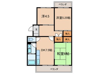 間取図 第２ＡＣビル