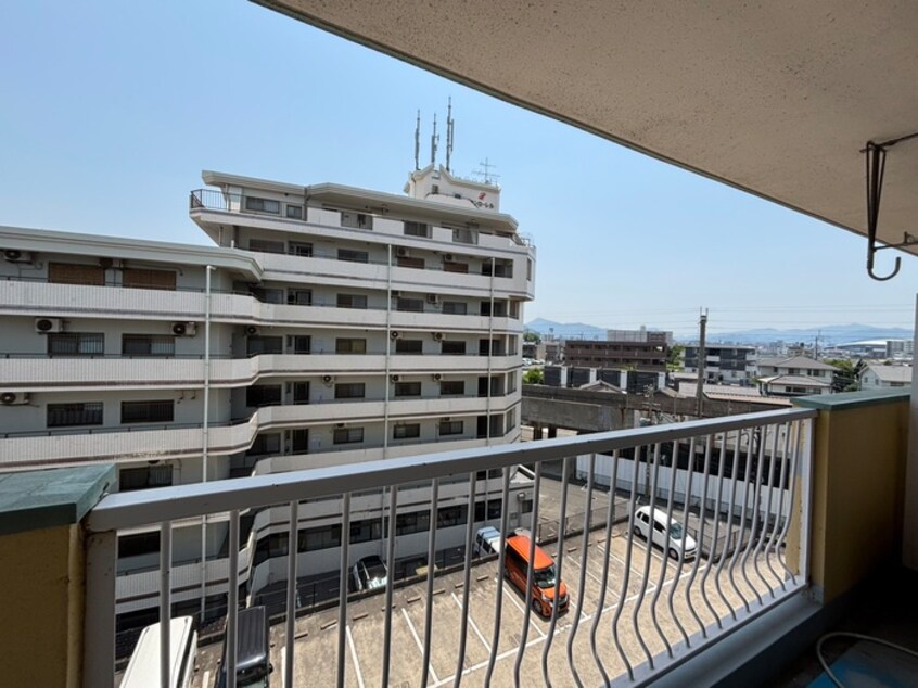 室内からの展望 第２ＡＣビル