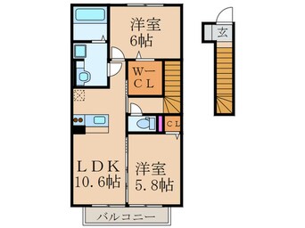 間取図 プランドールM