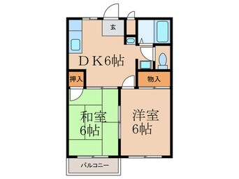 間取図 レジデンス乙金