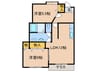 グランドステージ１ 2LDKの間取り