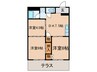 シティハイツ本城 3DKの間取り