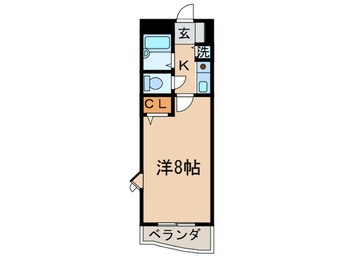 間取図 ダイナコ－ト医生ヶ丘(403)