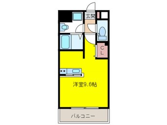 間取図 LIBTH高宮通り