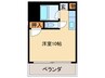 リポーズ　310 1Rの間取り