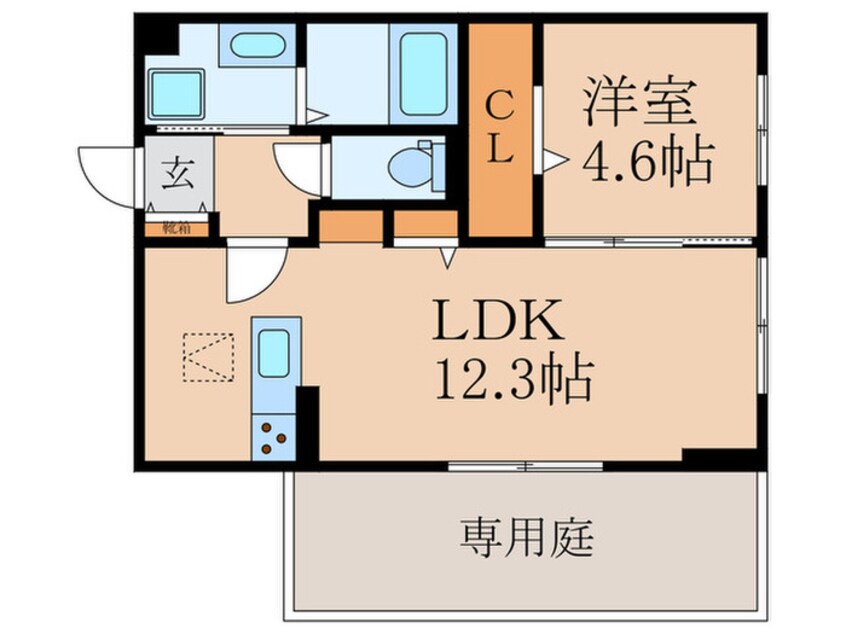 間取図 サンヒルズ