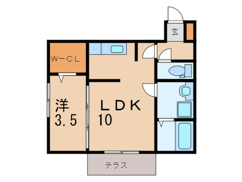 間取図 おおくぼの森Ｂ棟