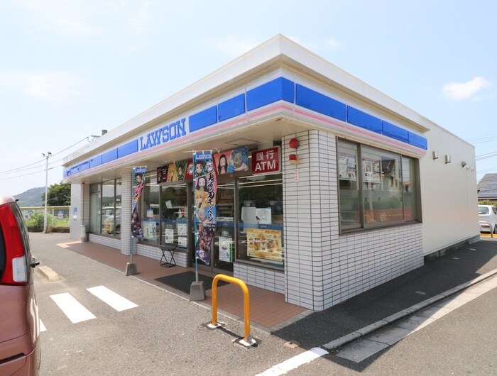 ローソン宗像曲店(コンビニ)まで500m エスポワ－ル宗像