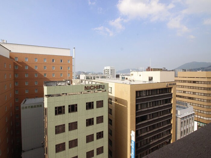 室内からの展望 ヒルズ鍛治町