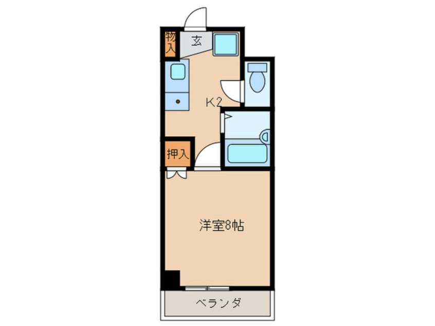 間取図 K.Westwoods