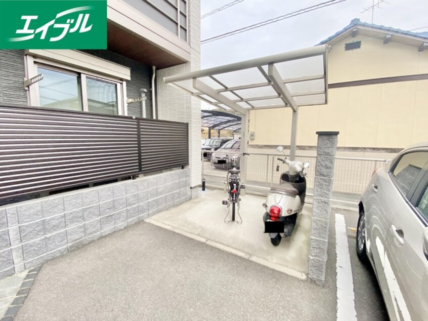 駐輪場 プレミアス柏の森