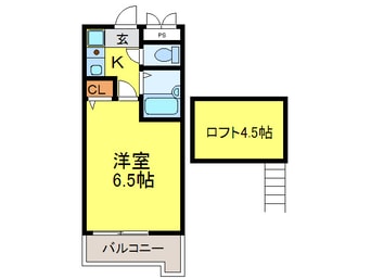 間取図 アバンティ薬院