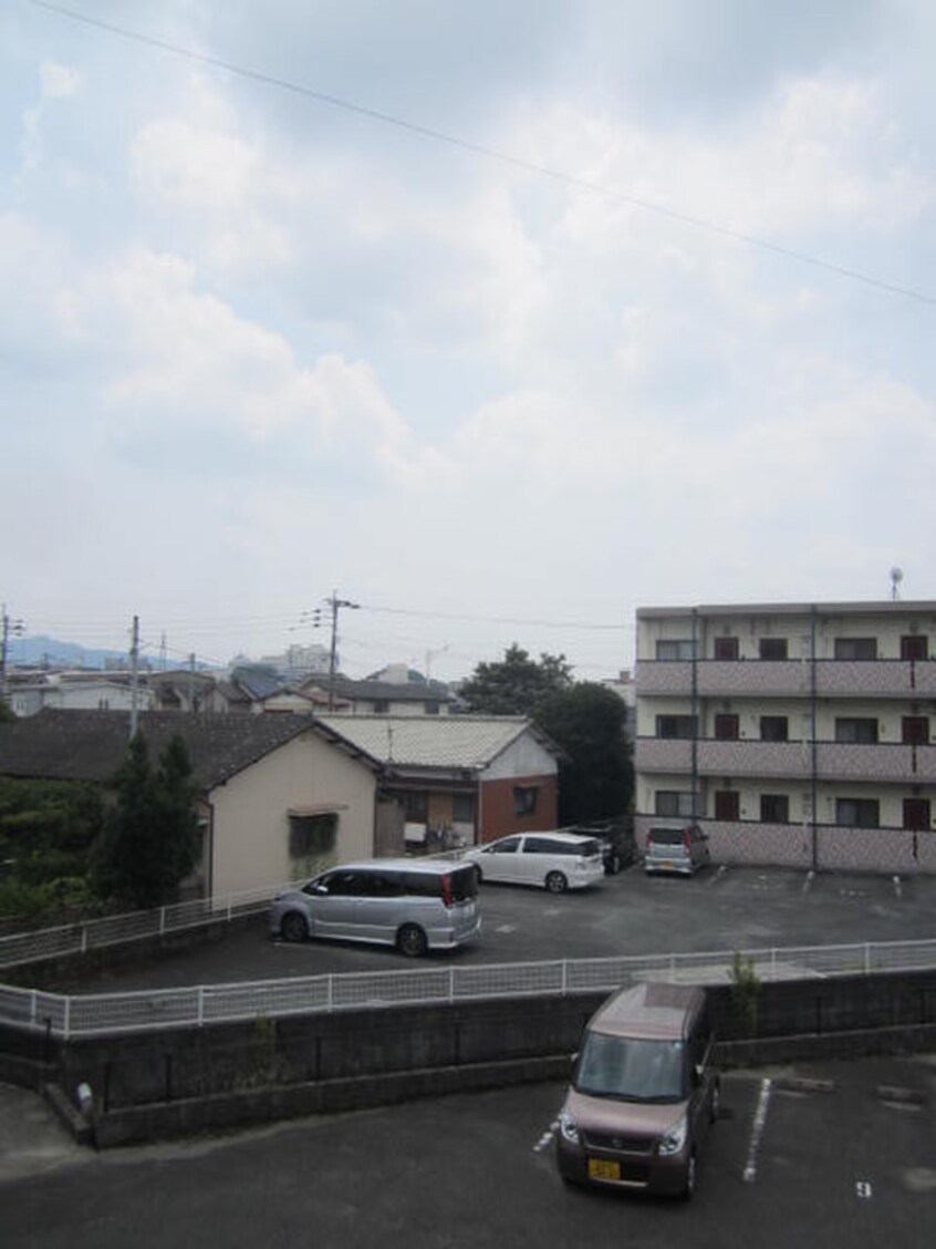 室内からの展望 サンハイツ飯田